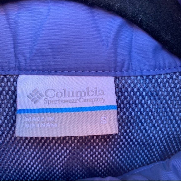 Columbia Switchback Waterproof Packable Purple Jacket Sz S - Picture 12 of 15